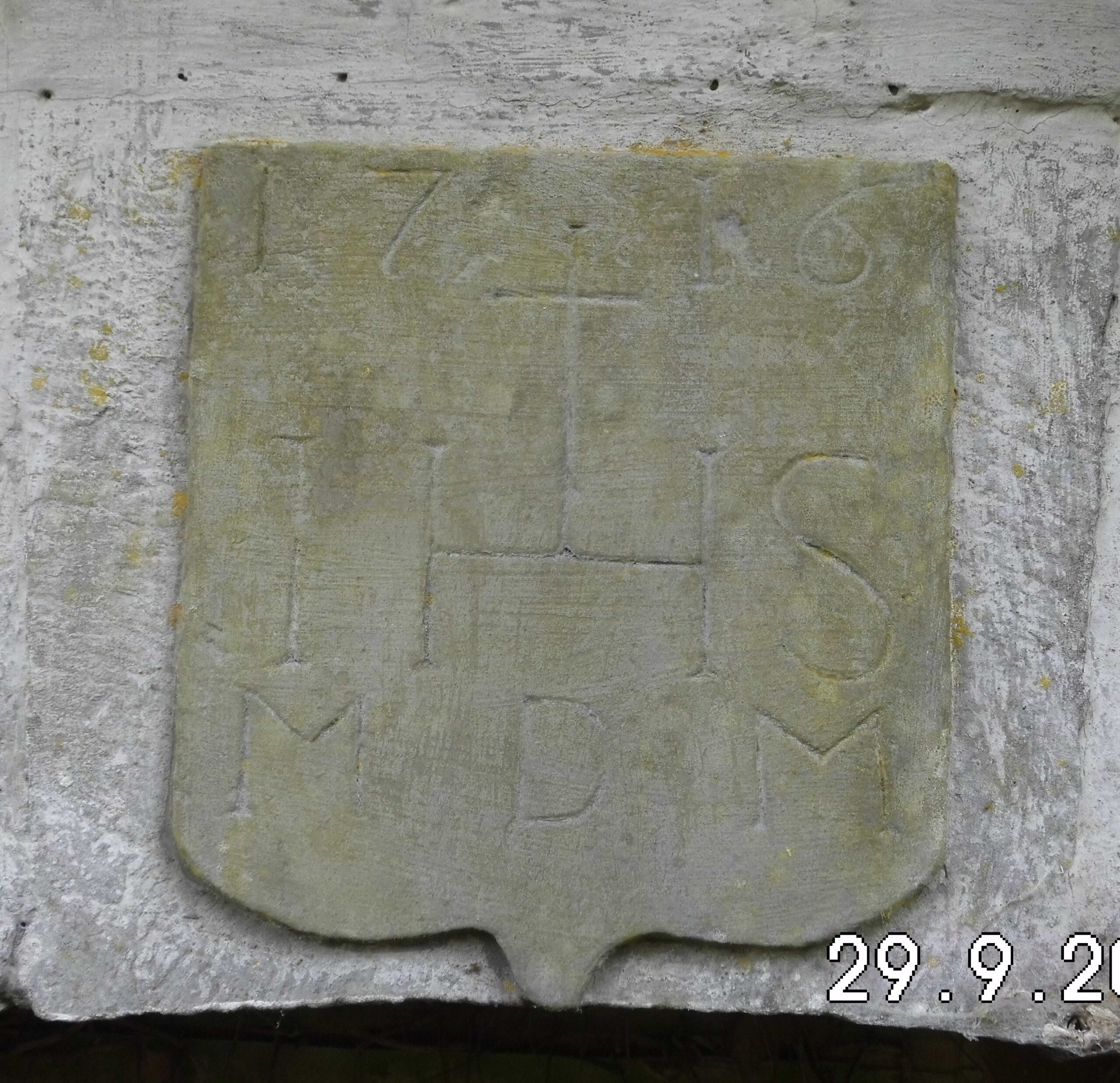 Clé de voûte ancienne